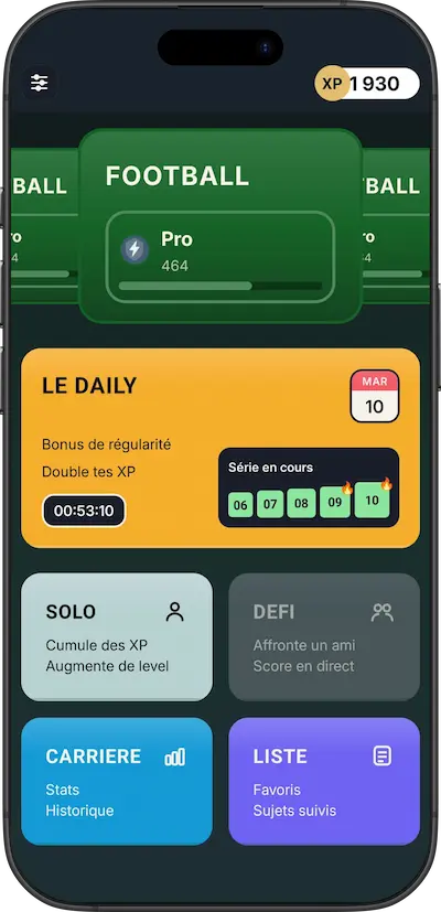 Application Les 3 Clubs